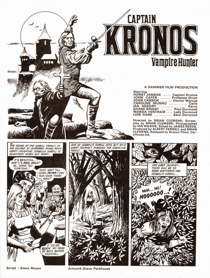 Illustration for article titled Cult classic “Captain Kronos Vampire Hunter" will be turned into an ongoing Titan Comics series